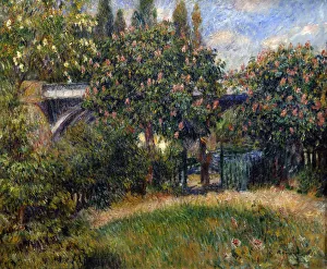 Yvelines Prints: Railway Bridge at Chatou, 1881. Artist: Pierre-Auguste Renoir