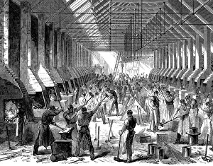 Railway Carriage Prints: The Railway Carriage Companys works, Oldbury, West Midlands, 1869