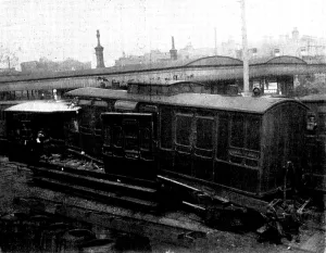 South Eastern Railway Prints: Railway Disaster near London: the accident at St