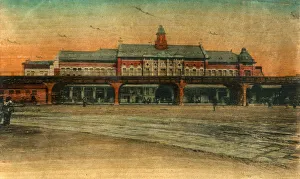 Railway Station, Yokohama, 20th century