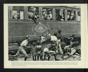 Africans Prints: Railway Travel in South Africa, c1900?. Creator: Unknown