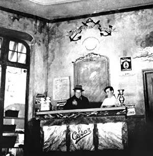 Raimu, French actor, appearing in a performance of Marcel Pagnols play Cesar, c1936-1946