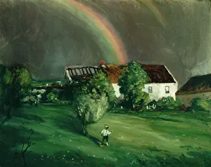 Changing Prints: The Rainbow, Normandie, 1902. Creator: Robert Henri