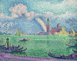 Grand Canal Prints: The Rainbow (Venice), 1905. Creator: Signac, Paul (1863-1935)