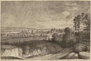 Rainy Landscape, 1636/1669. Creator: Lucas Vorsterman