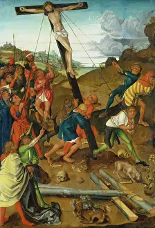 Crucified Prints: Raising of the Cross (Centre Panel of the Triptych)