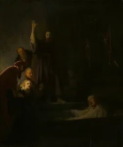 Rijn Rembrandt Harmensz Van Gallery: The Raising of Lazarus, 1630 / 35. Creator: Unknown