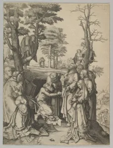 Raising Prints: The Raising of Lazarus (copy). n. d. Creator: Unknown