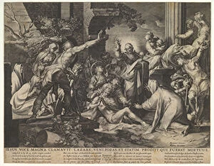 Amazement Gallery: Raising of Lazarus (Reverse Copy).n.d. Creator: Vischer