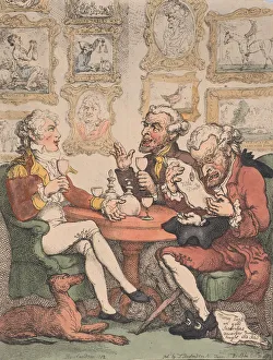Raising the Wind, 1805-12. 1805-12. Creator: Thomas Rowlandson