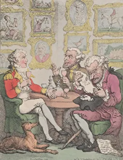 Raising the Wind, 1805-12. 1805-12. Creator: Thomas Rowlandson
