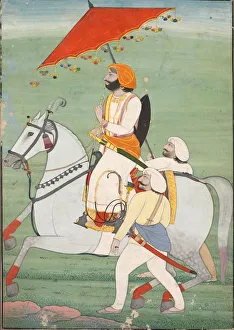 Raja Gulab Singh, c. 1830-1840. Creator: Unknown