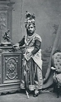 Bourne Shepherd Gallery: Raja of Rutlam, Central India Agency, 1902. Artist: Bourne & Shepherd