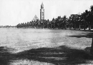 Images Dated 10th August 2007: The Rajabai Tower, University of Bombay, India, c1918