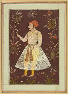 Bouquet Gallery: Rajput Nobleman, ca. 1630-1640. Creator: Unknown