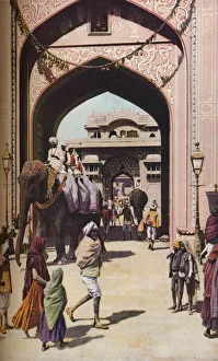 Geographical Magazine Prints: Rajputana, early 19th century, (c1930s). Artist: Richard Thomas Underwood