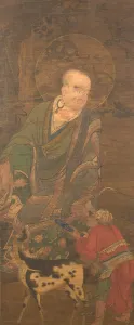 Muromachi Period Prints: Rakan, 15th-16th century. Creator: Unknown