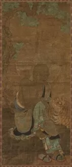 Kamakura Period Collection: Rakkan (Arhat), 1300s. Creator: Unknown
