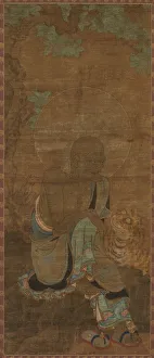 Kamakura Period Collection: Rakkan (Arhat), 1300s. Creator: Unknown