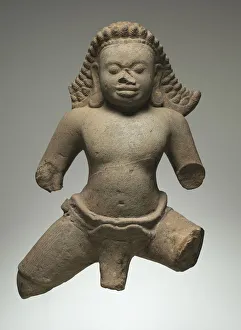 Cambodia Prints: Rakshasa, 925-950. Creator: Unknown