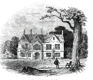 Sir Walter Collection: Raleighs House, 1844. Creator: Unknown