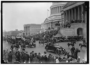 Us Capitol Prints: Rally at Capitol, between 1914 and 1918