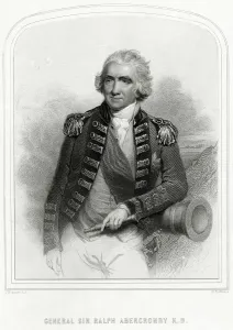 Ralph Abercromby (1734-1801), Scottish soldier. Artist: H Robinson Ralph Abercromby (1734-1801), Scottish soldier. Artist: H Robinson