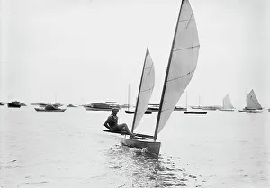 Canoe Prints: Ralph Britton, between c1910 and c1915. Creator: Bain News Service