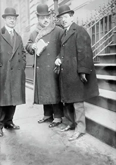 Coats Prints: Ralph Edmunds, Serge Diaghileff, John Brown, [1911?]. Creator: Bain News Service