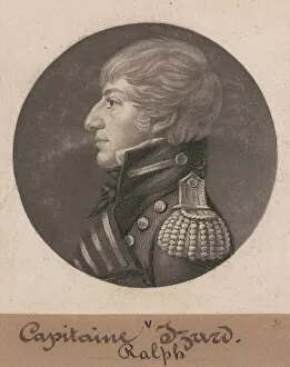 Naval Uniform Gallery: Ralph Izard II, 1805. Creator: Charles Balthazar Julien Févret de Saint-Mémin