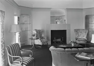 Ralph J. Cordiner, residence on White Oak Rd. Fairfield, Connecticut, 1939. Creator: Gottscho-Schleisner, Inc