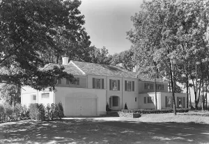 Ralph J. Cordiner, residence on White Oak Rd. Fairfield, Connecticut, 1939. Creator: Gottscho-Schleisner, Inc