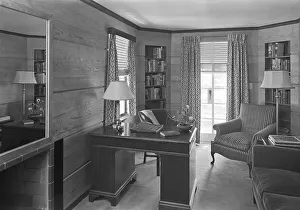 Panelling Prints: Ralph J. Cordiner, residence on White Oak Rd