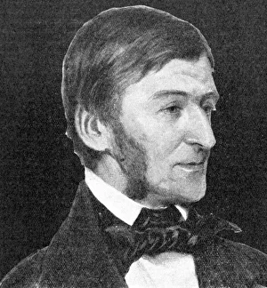 Essayist Prints: Ralph Waldo Emerson, 1923Artist: Rischgitz Collection