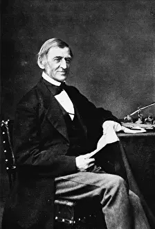 Elliot And Prints: Ralph Waldo Emerson, c1870, (1911)