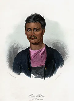Ram Ruttun. A Brahman, c1840. Artist: J Bull