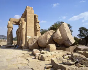 Ramesseum, Egypt, 1984. Creator: Ethel Davies