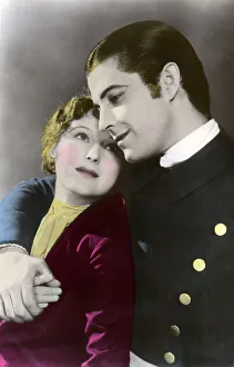 Mexican Prints: Ramon Novarro (1899-1968) and Dorothy Jordan (1906-1988), 20th century