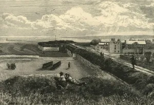 Edward Plantagenet Gallery: The Ramparts, Berwick-On-Tweed, 1898. Creator: Unknown