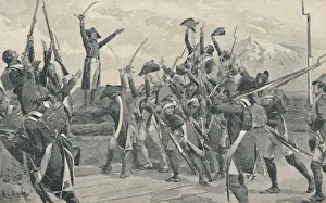 F De Prints: Rampons Soldiers Taking The Oath Never To Surrender, 1796, (1896)