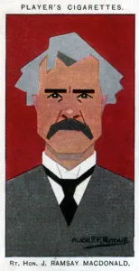 Labour Party Prints: Ramsay MacDonald, British Prime Minister, 1926. Artist: Alick P F Ritchie