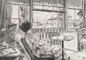 Images Dated 16th August 2021: Ramsgate, 1876. Creator: James Tissot