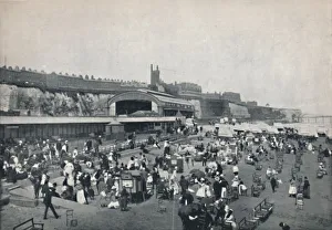 Ramsgate Prints: Ramsgate - A Lively View of the Sands, 1895