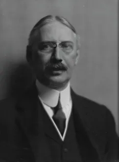 Starched Collar Prints: Rand, Charles F. Mr. portrait photograph, 1914 Jan. 22. Creator: Arnold Genthe