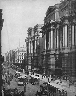 Randolph Street, Chicago, Illinois, c1897. Creator: Unknown