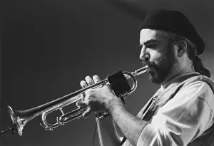 Beret Prints: Randy Brecker, c1995. Creator: Brian Foskett