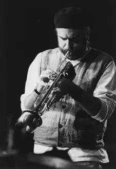 Beret Prints: Randy Brecker, c1995. Creator: Brian Foskett