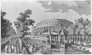 Ranelagh in 1752, after Canaletti, c1750, (1904). Artist: Charles Grignion Ranelagh in 1752, after Canaletti, c1750, (1904). Artist: Charles Grignion