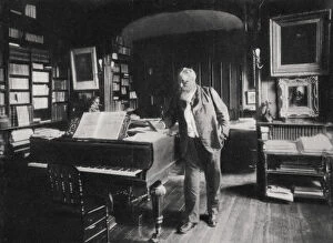 Bookshelves Gallery: Raoul Pugno, French musician and composer, 1905