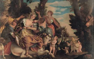 Hermes Prints: The Rape of Europa, 1582-1584. Creator: Veronese, Paolo (1528-1588)